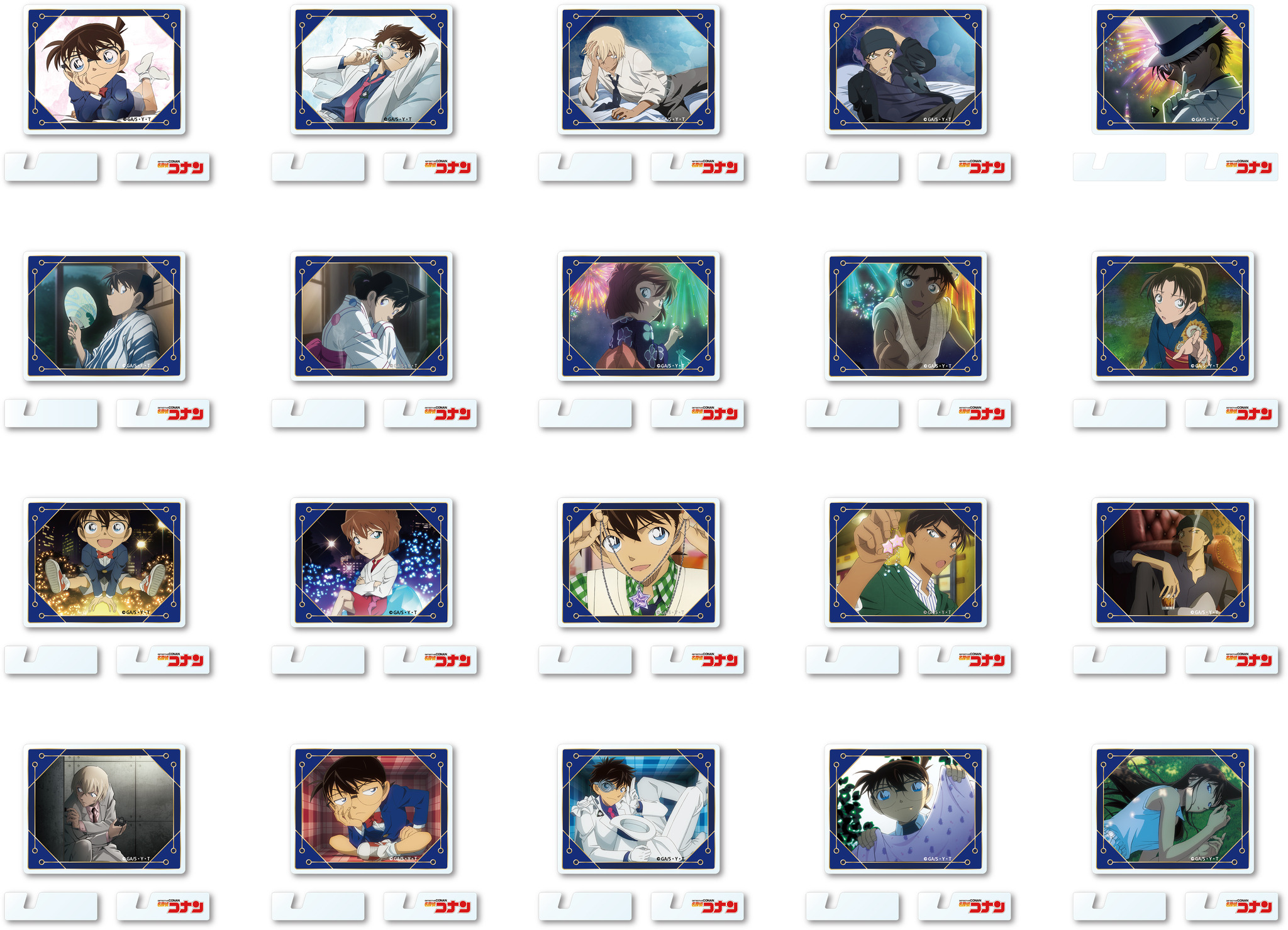 名探偵コナン」怪盗キッド、安室透の寝そべりショットや、新一＆平次の