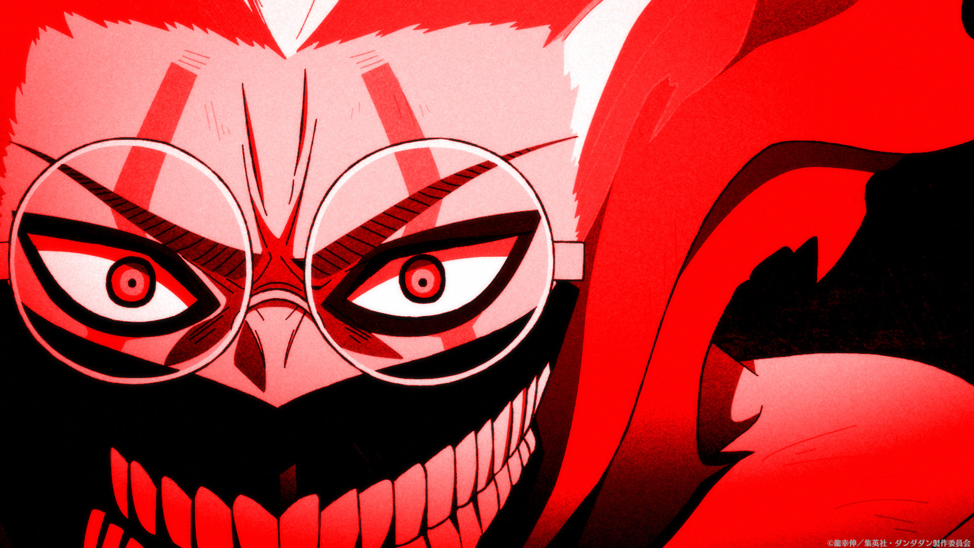 夏アニメ「ダンダダン」音符爆弾に苦戦するオカルン！ターボババアの