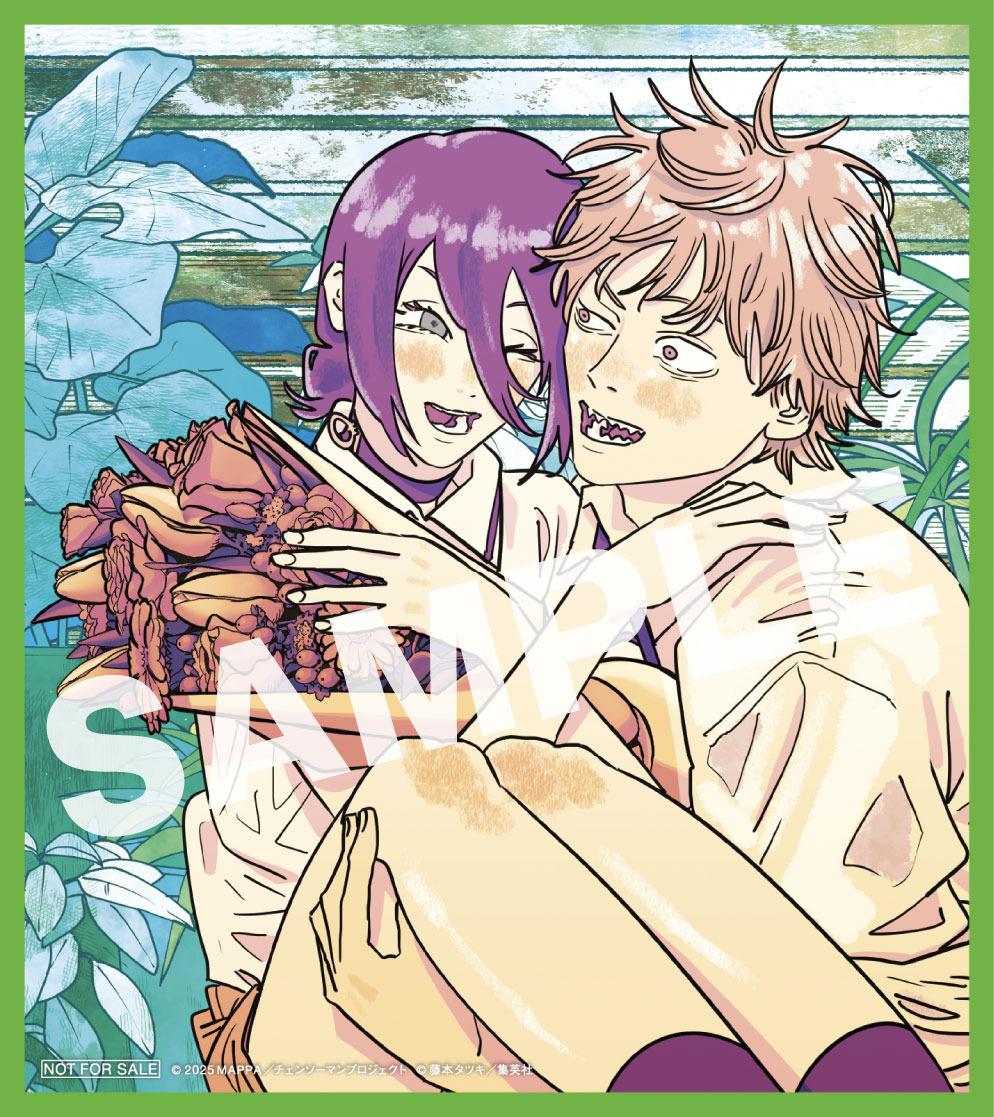 劇場版「チェンソーマン」藤本タツキがデンジとレゼを描き下ろし