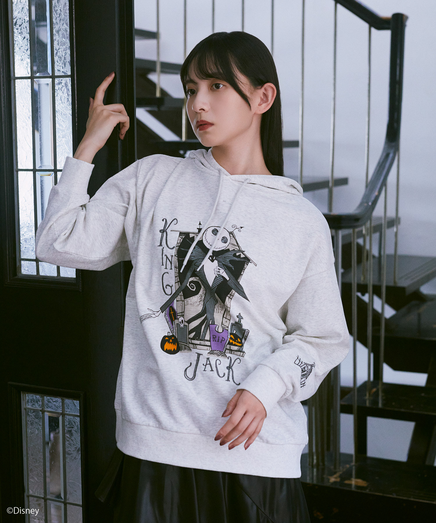 ナイトメアー・ビフォア・クリスマス」ジャックのニット