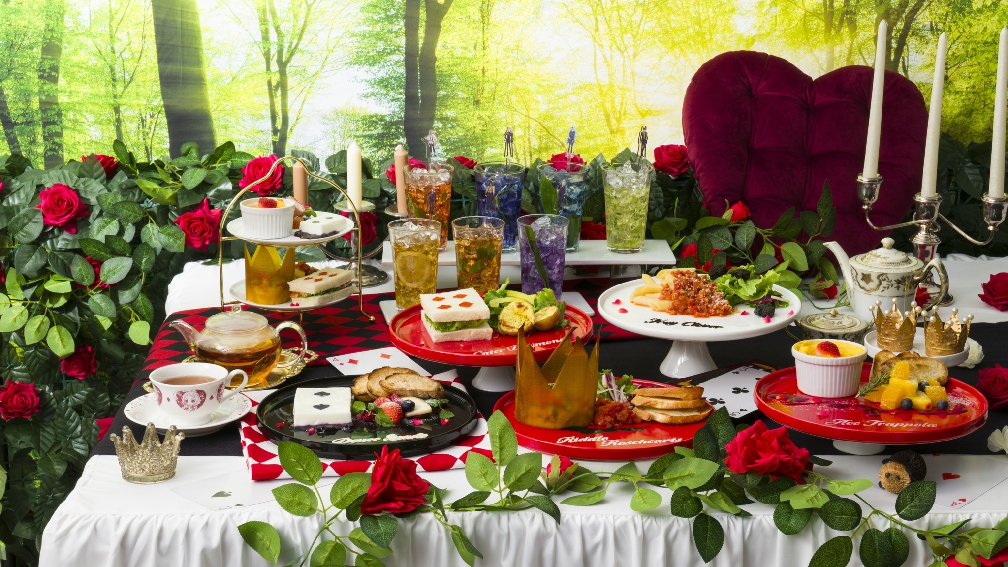 ディズニー ツイステ」ハーツラビュル寮の“ティーパーティー”にご招待