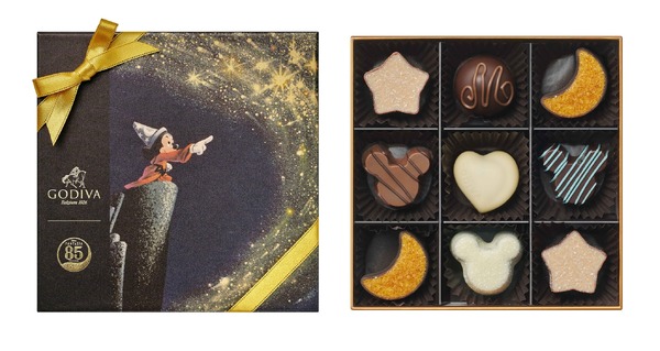まるでミッキーマウスの魔法の輝き♪ ミッキー型の限定チョコも 