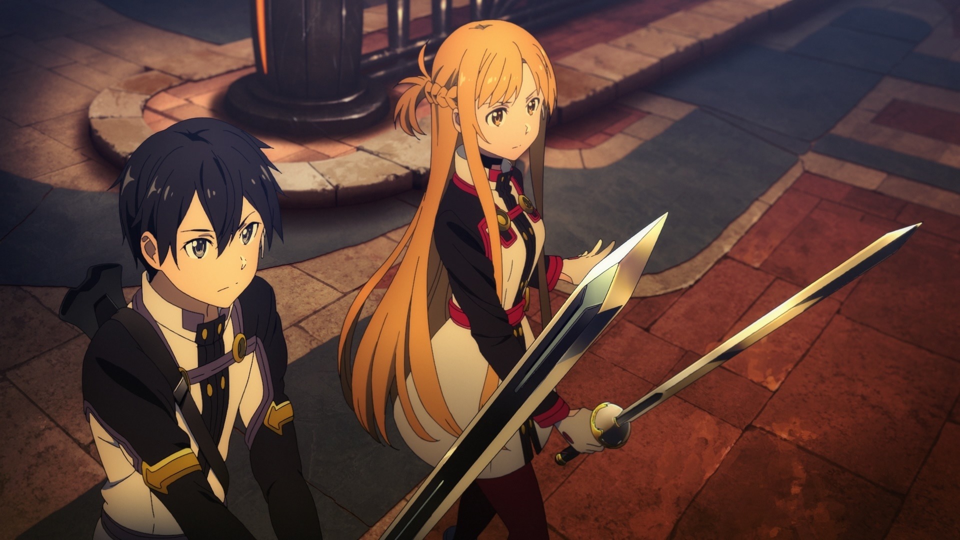 ソードアート・オンライン　SAO　コマフィルム　キリト クリア後のシーン SAOクリア 】キリトとアスナがゆっくり解説！《ソードアート