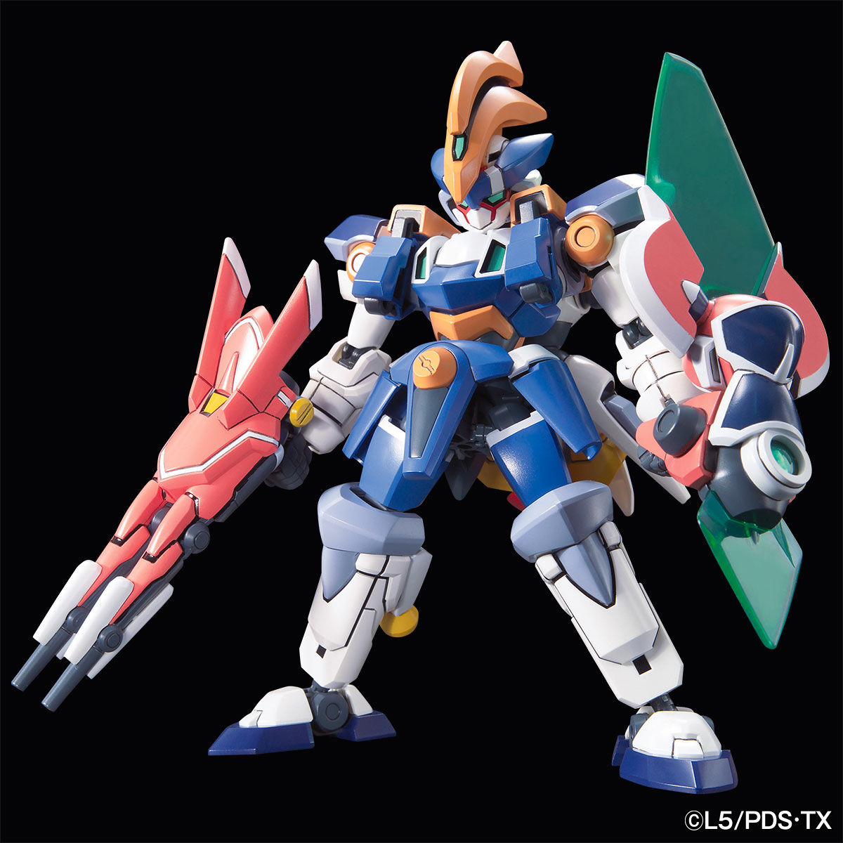 ダンボール戦機 LBX ∑ オービス プラモデル ダンボール戦機W」大型LBX“LBXシグマオービス”が予約受付中 ポージング