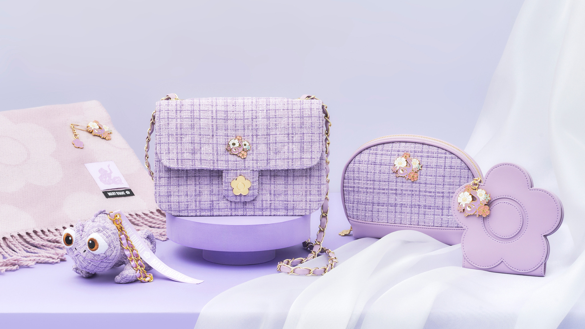 ラプンツェル”カラーが大人かわいい♪ 「MARY QUANT」コラボも上品で