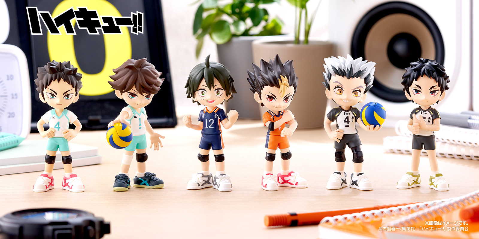 ハイキュー!!フィギュアまとめ売り ハイキュー!!」西谷夕、及川徹、木兎光太郎らが全部ほしい！手のひら