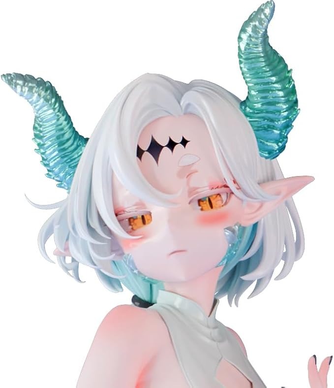 布面積ちっさ…！華奢なボディ＆露わな白肌が神秘的♪ ドラゴン娘が