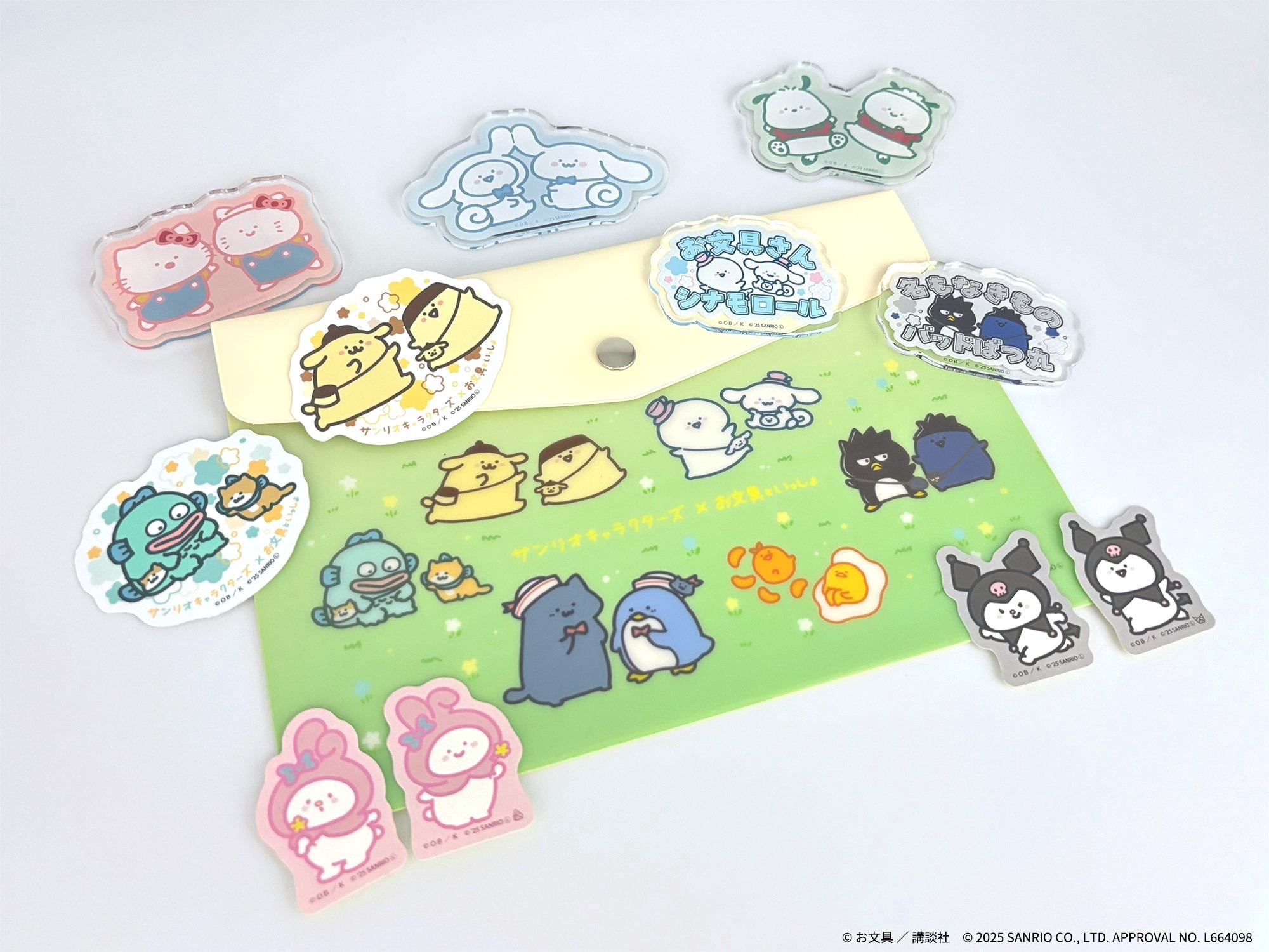 サンリオキャラクターグッズ サンリオ」キャラとお文具さんたちのコラボが超癒やし♪ 新作グッズ