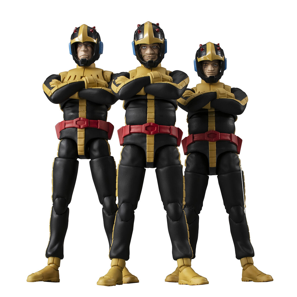 ガンダム」ガイア、オルテガ、マッシュの黒い三連星がフィギュア化