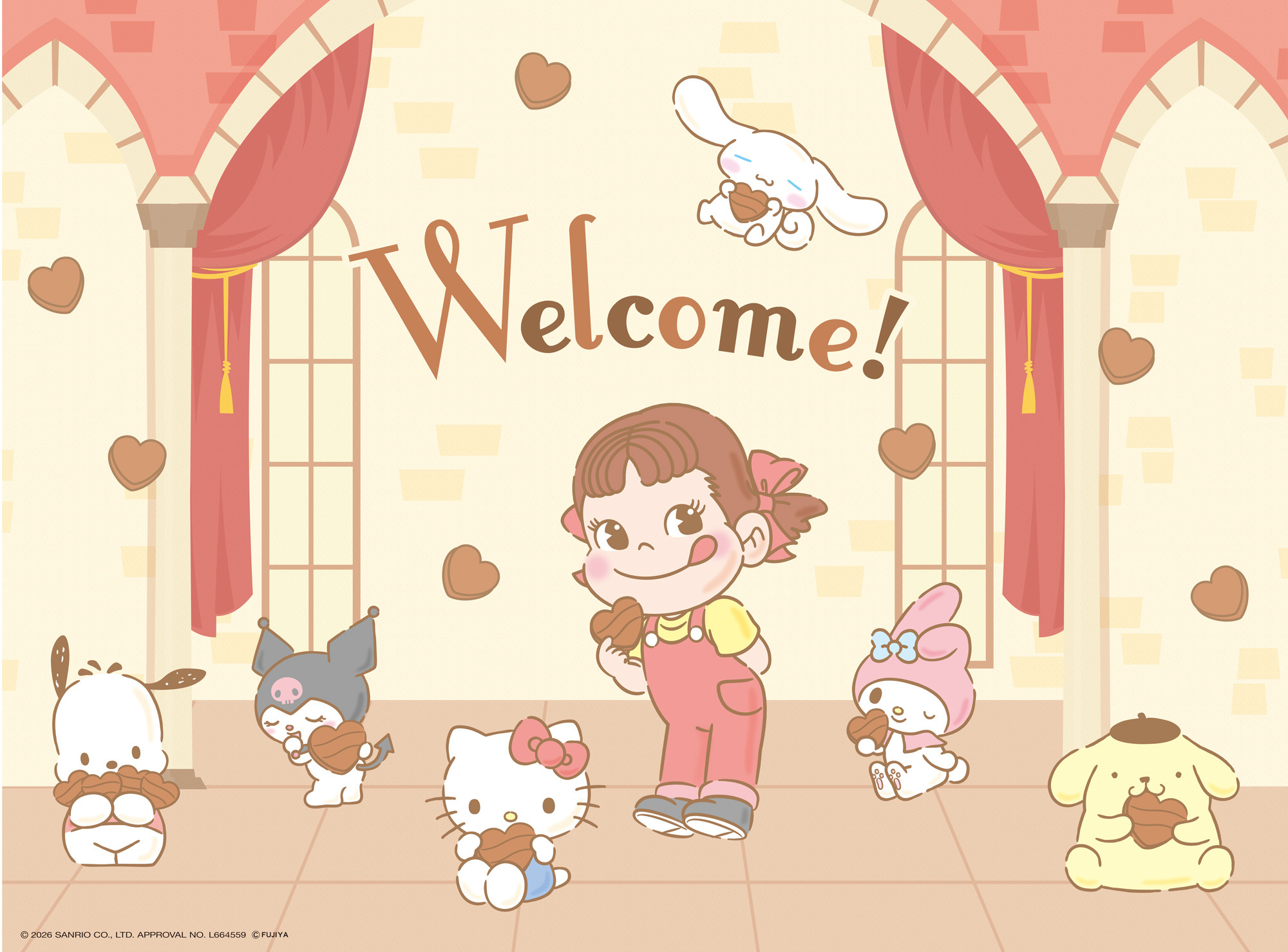 サンリオ」×「ペコちゃん」コラボも！レトロ可愛い＆チョコの相性は