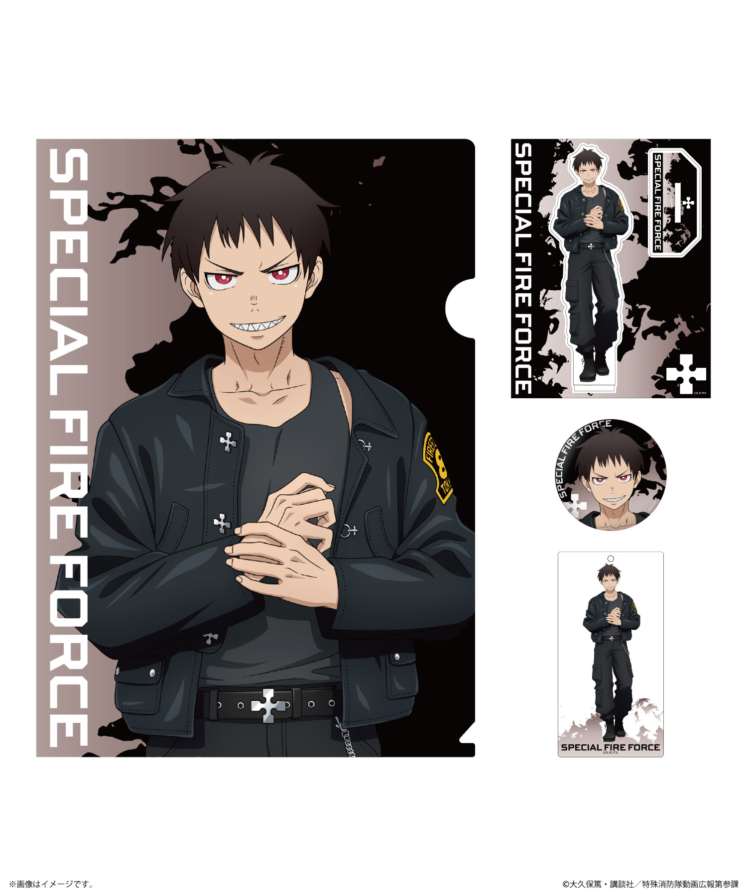 炎炎ノ消防隊」シンラ、アーサーたちがZOZOTOWNとコラボ☆ 消防服っぽ