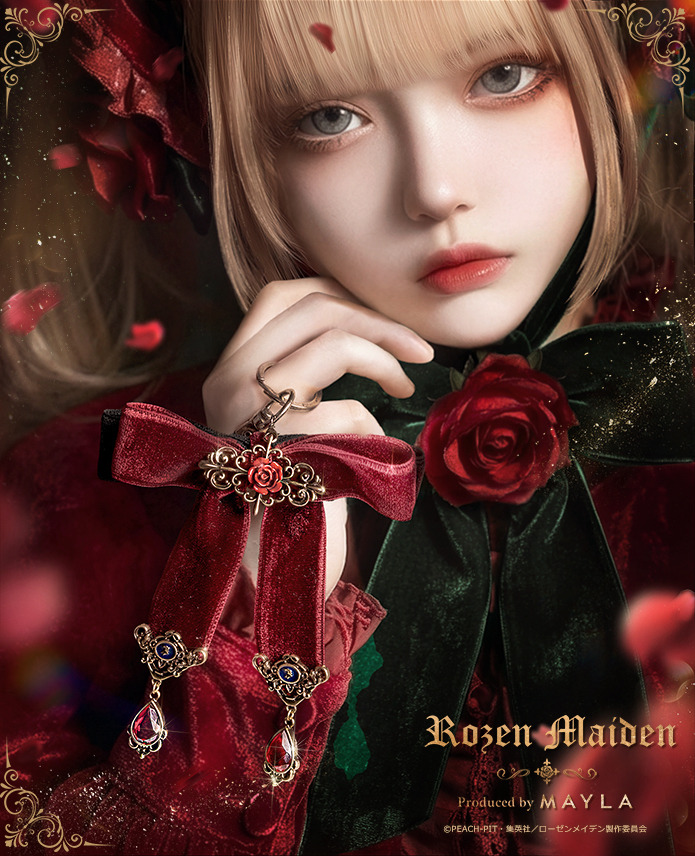 ローゼンメイデン」水銀燈、真紅、雪華綺晶をラグジュアリーに表現