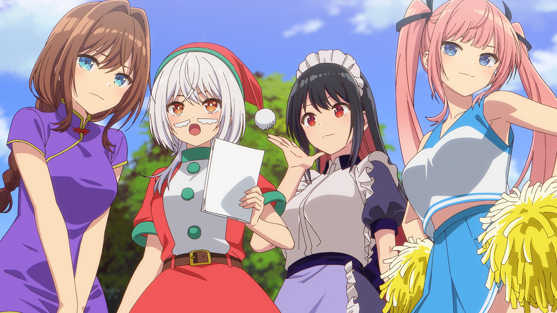 冬アニメ「真夜中ハートチューン」六花は“告白代行”を周知しようと奔走