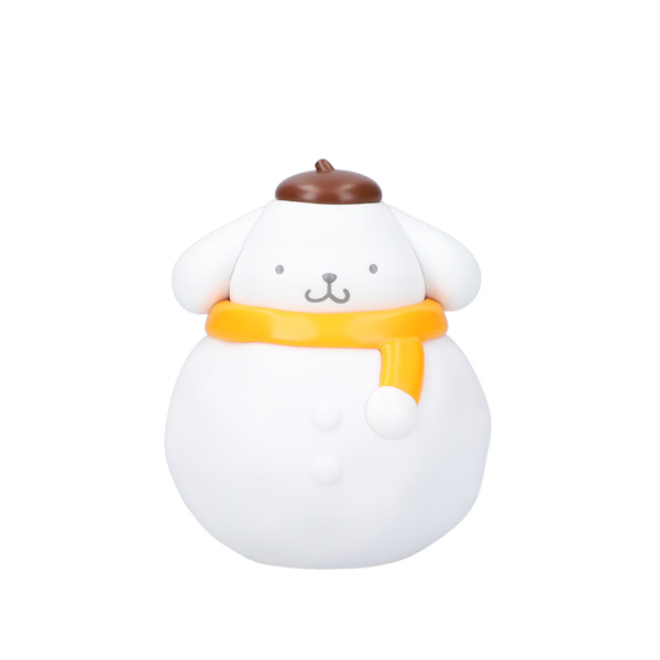 サンリオ」キティ、ポムポムプリンが雪だるまに♪ トランク型チャーム 