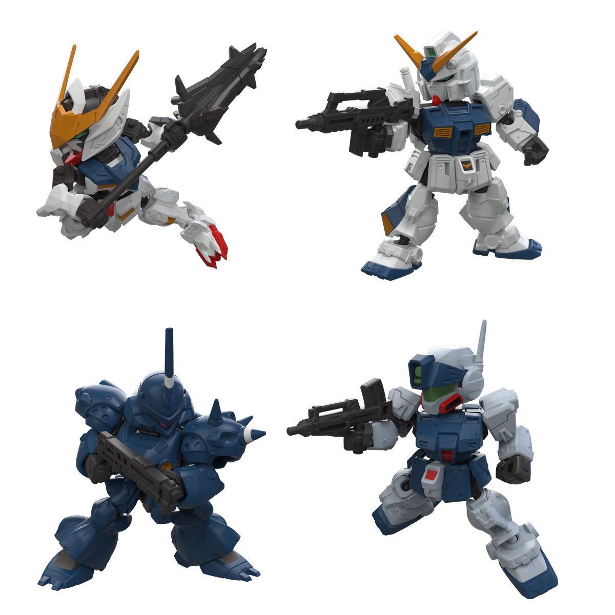 ガンダム・バルバトス(第1形態)やガンダムNT-1（アレックス）が