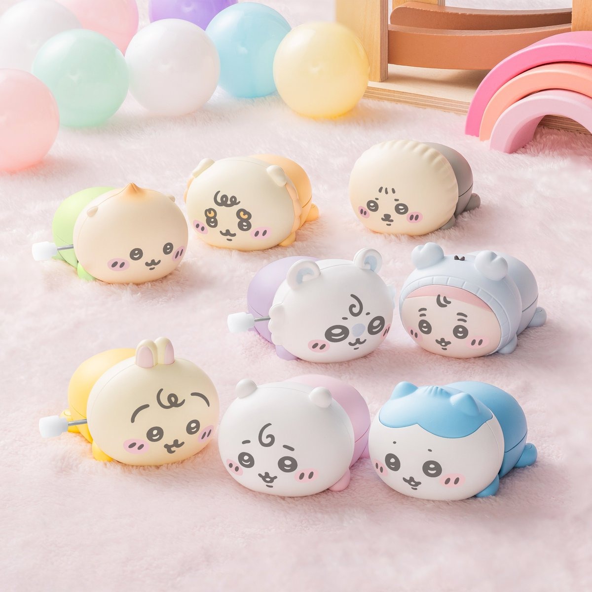 ちいかわ」ハチワレたちの赤ちゃん姿がバブかわ～☆ ぷっくりシールや