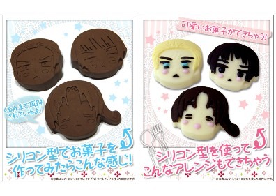 ヘタリア」の料理レシピ本をアニメイト販売 キャラクターのお菓子が  