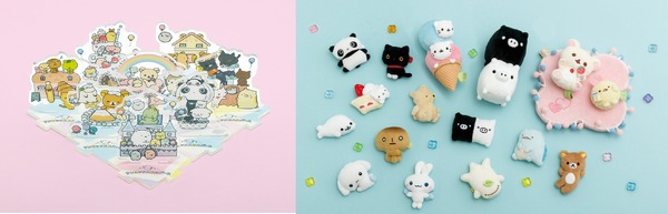 リラックマ、すみっコぐらし、たれぱんだ…サンエックスキャラクターが 