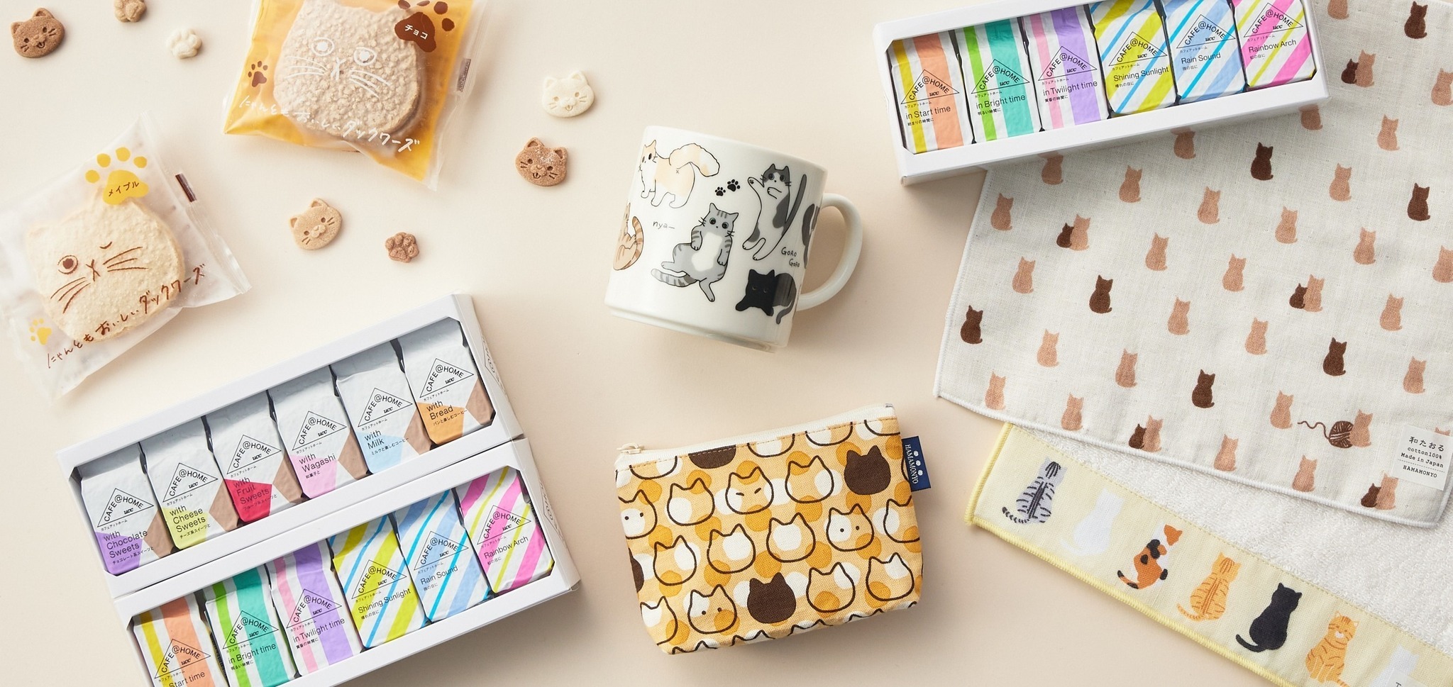 猫好き必見♪ 猫グッズ&スイーツ付きの「猫づくしコーヒーセット」登場