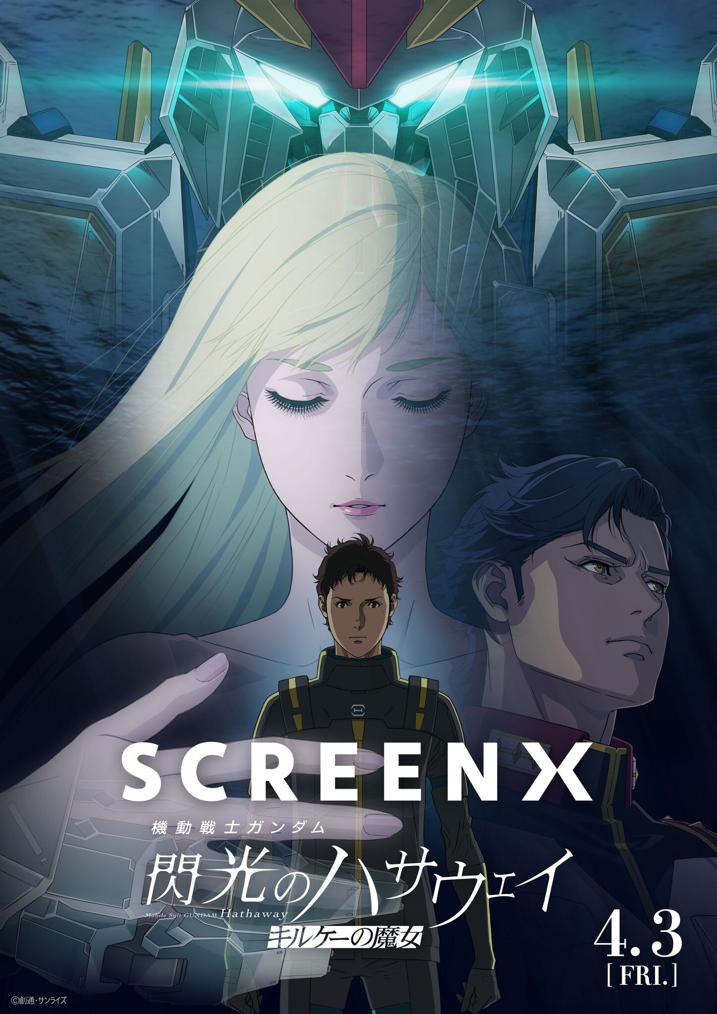 ガンダム 閃光のハサウェイ」ガンダムシリーズ初のSCREENX&ULTRA 4DX