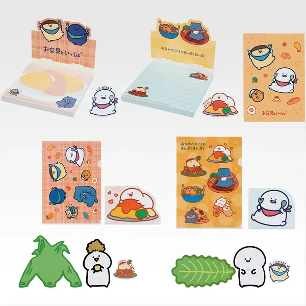 お文具といっしょ」のキャラクターたちがキッチンを彩る！ぬいぐるみや