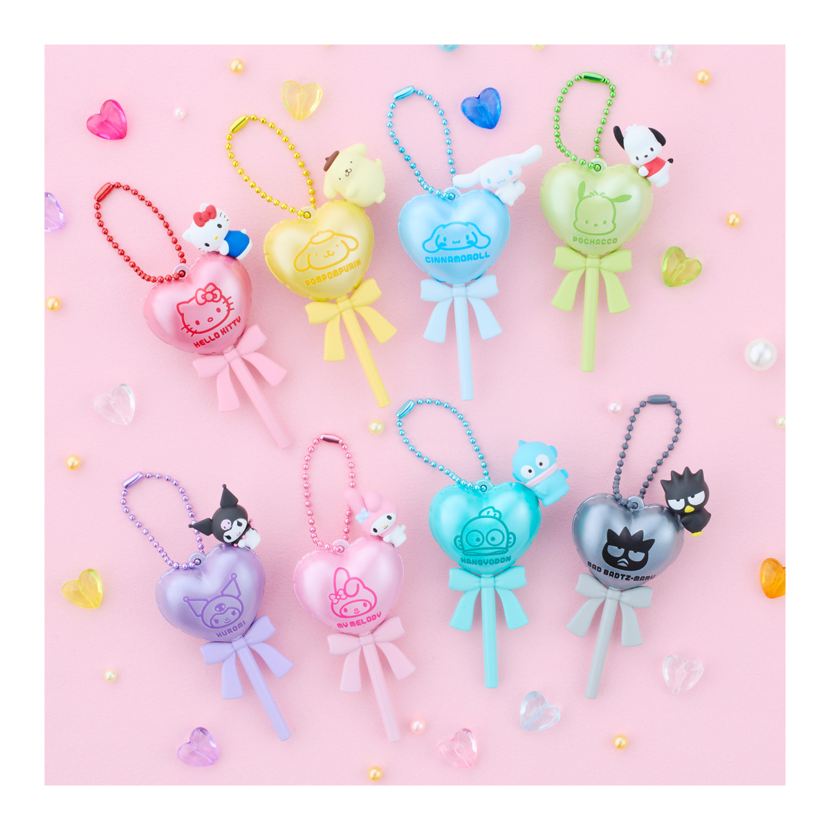 サンリオ」キティやマイメロ、クロミがバルーンに♪ 全8種のカラフルな
