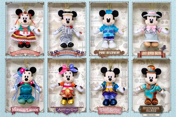 ミッキー ミニー 80s 人形 ぬいぐるみ サンアンドスター Disney