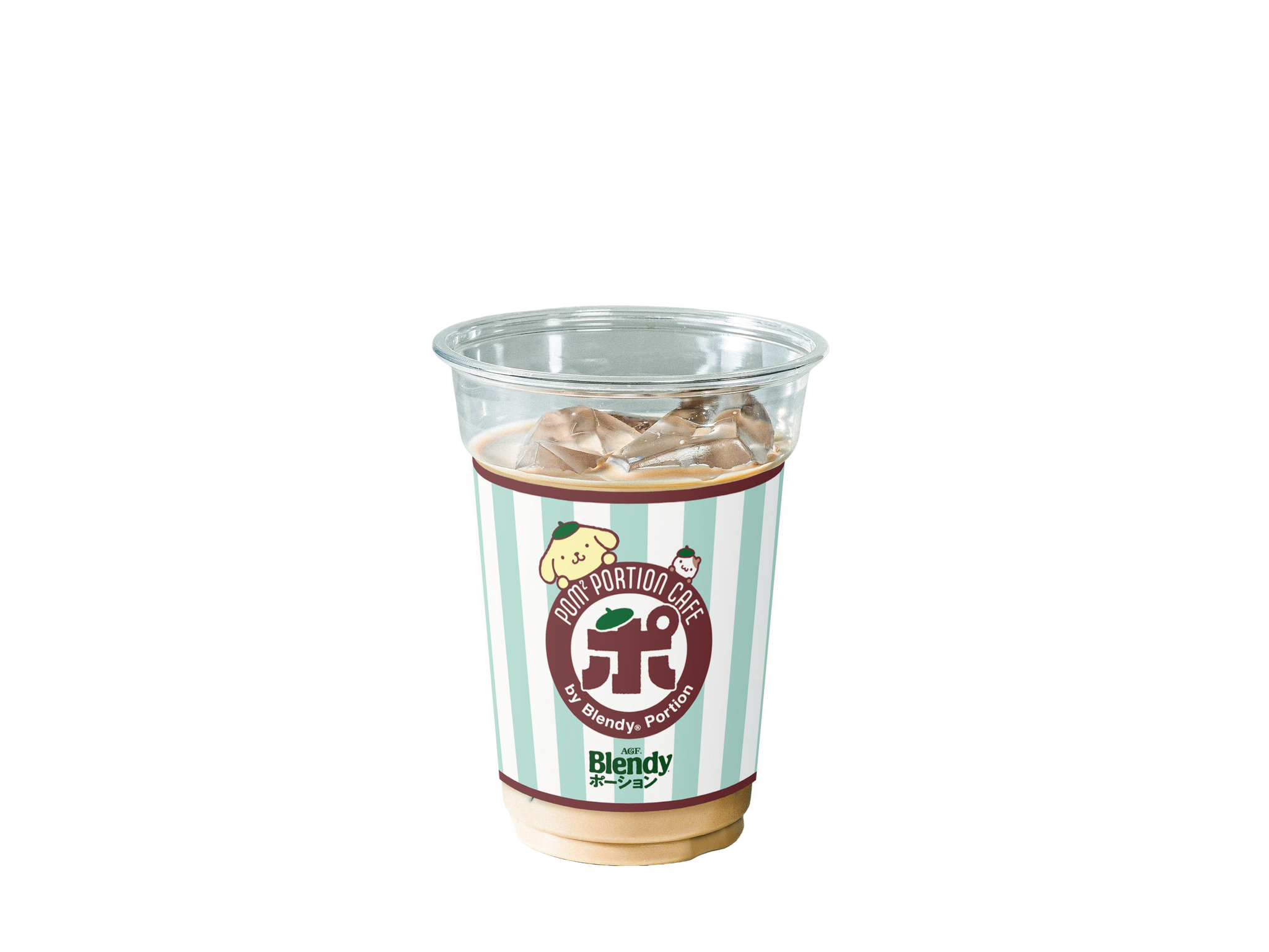 ポムポムプリンがカフェ店長に♪ 美味しいアイスドリンクが楽しめる