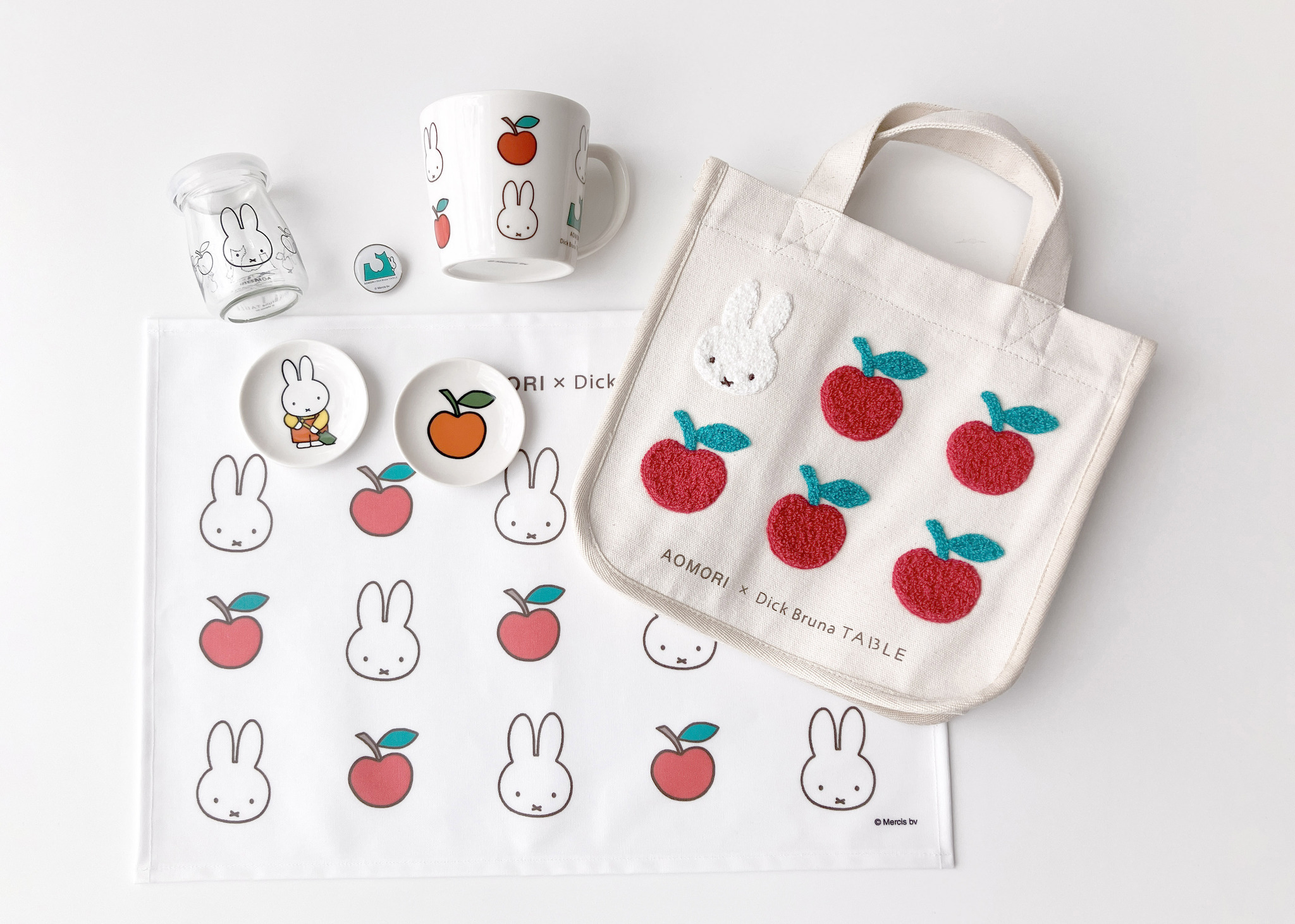 ミッフィー×リンゴ「AOMORI×Dick Bruna TABLE」限定グッズ第2弾が登場