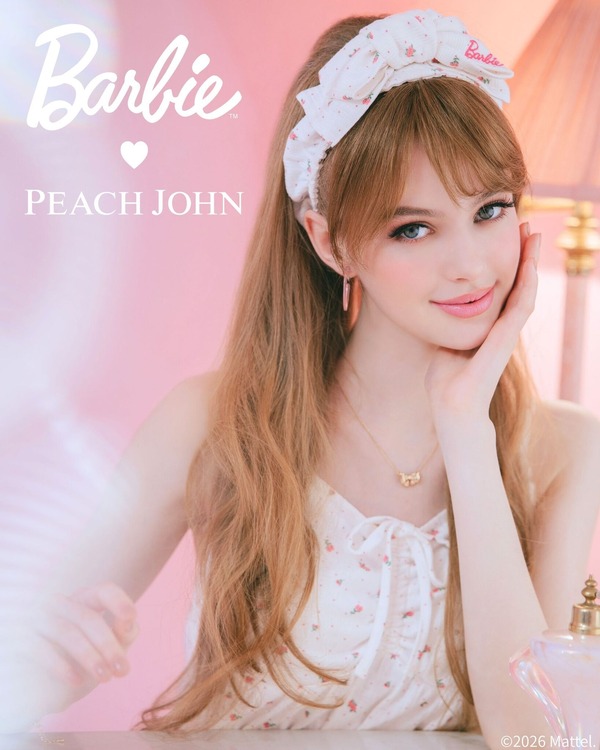 女の子の夢が詰まってる…♪ 「バービー」とPEACH JOHNがコラボした 