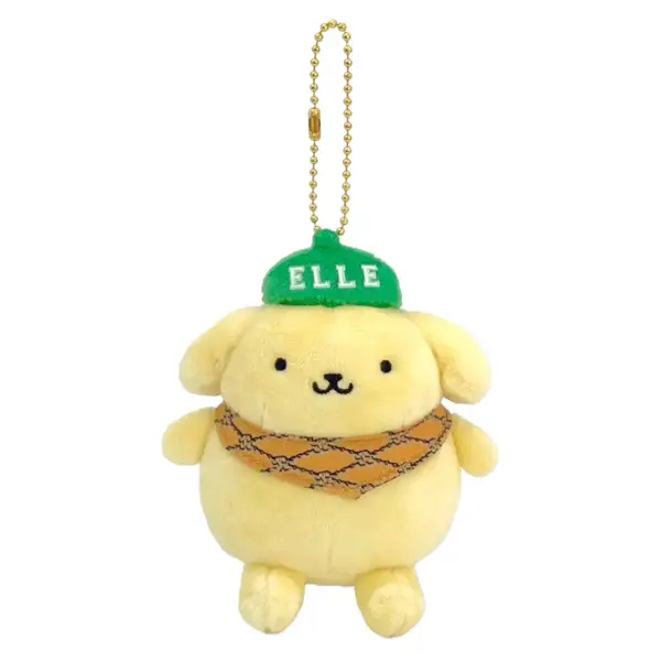限定セット　ポムポムプリン ELLE コラボ品　三越　銀座 ポムポムプリンがパリへおでかけ♪ 「ELLE」コラボアイテム登場！ 6月