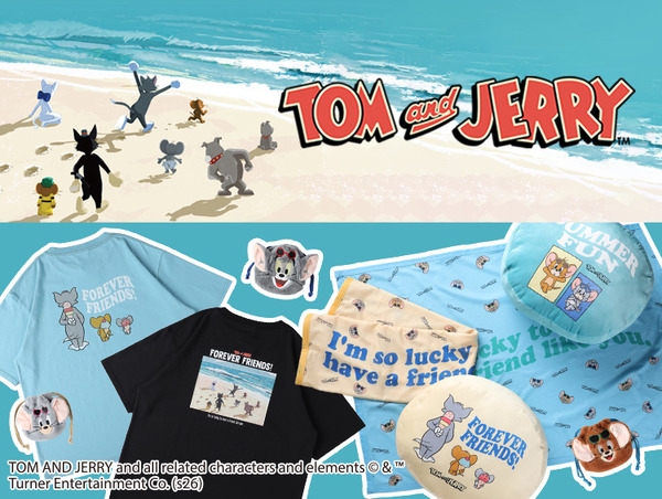 トムとジェリー」と夏だ！親子リンクコーデができるTシャツやSNSで話題