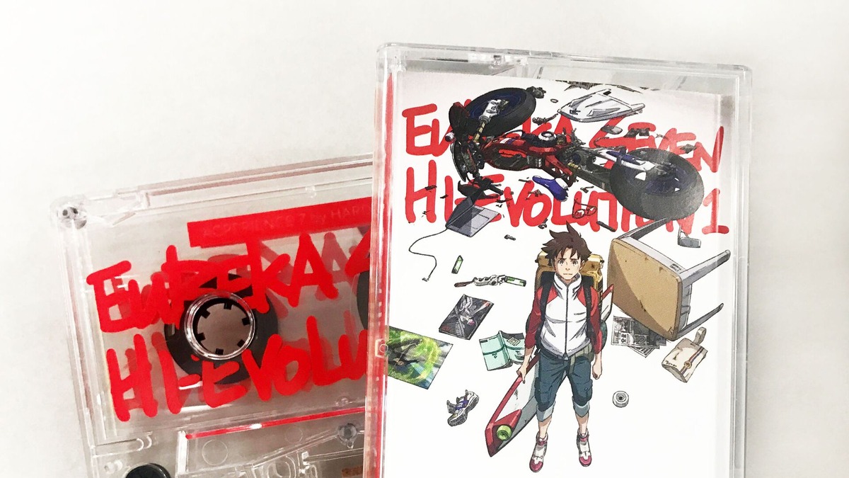 プレゼント 新劇場版 エウレカセブン Hardfloorの挿入曲カセットテープを5名様に アニメ アニメ
