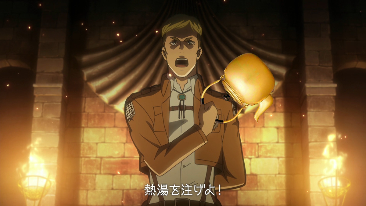 梶裕貴 神谷浩史ら録り下ろしで 熱湯を注げよ 進撃の巨人 カップヌードルのコラ動画公開 アニメ アニメ