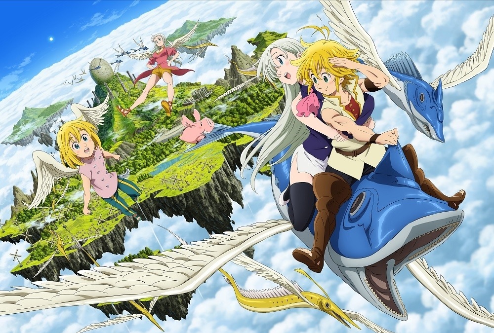 劇場版 七つの大罪 天翼人 黒の六騎士 ビジュアル公開 注目の新キャラはどんな設定 アニメ アニメ