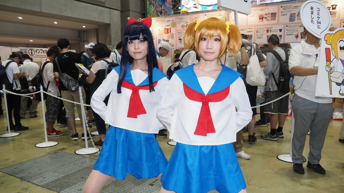 ポプテピにグラブルが切手に 売り子は郵便局員な郵便局ブースレポ コミケ94 アニメ アニメ