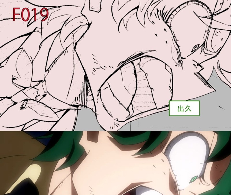 劇場版 ヒロアカ あのバトルシーンはこうやって作られた 線撮 本編 比較ムービー公開 アニメ アニメ