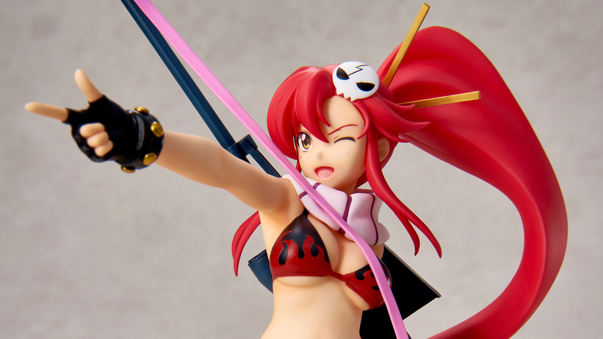 グレンラガン 美少女スナイパー ヨーコ がボリューム感たっぷりにフィギュア化 アニメ アニメ