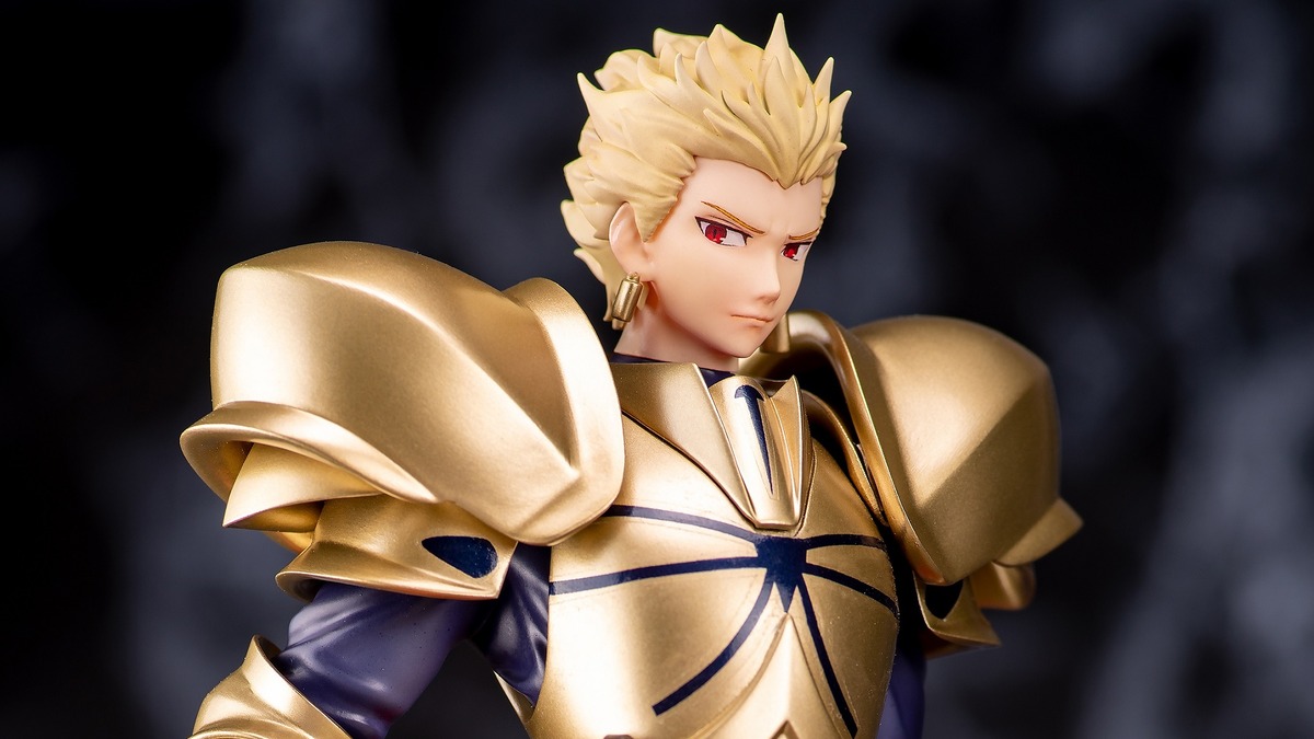 Fate Extella ギルガメッシュ 宝具 乖離剣エア を片手にフィギュア化 威風堂々とした佇まいに注目 アニメ アニメ