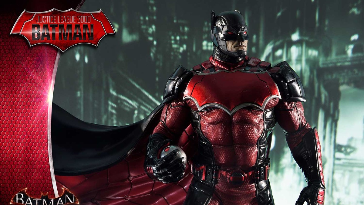 バットマン 深紅の衣装が新鮮 ジャスティス リーグ3000 コスチュームで立体化 アニメ アニメ
