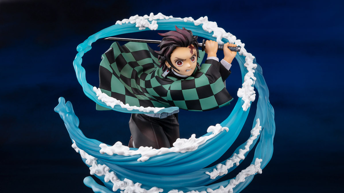 鬼滅の刃 竈門炭治郎の 水の呼吸 を躍動感たっぷりに造形 フィギュア化 アニメ アニメ