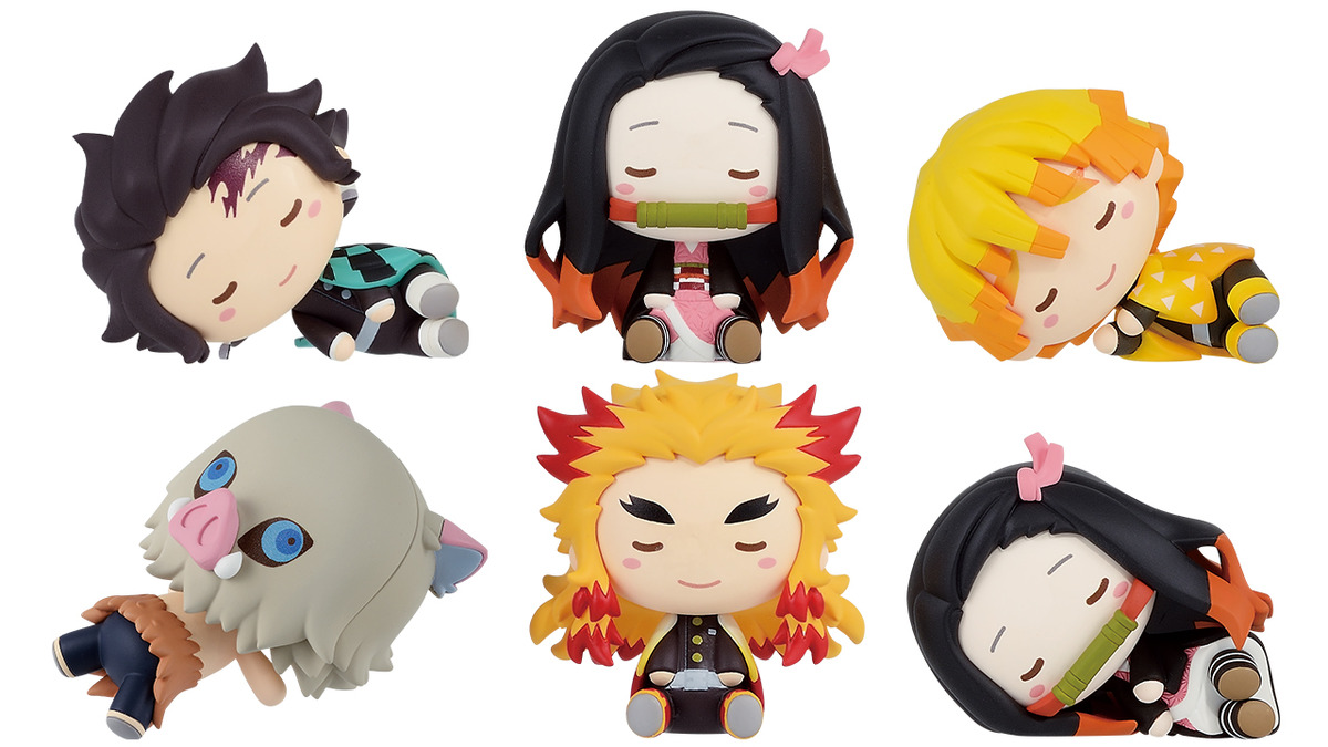 鬼滅の刃 一番くじ新作は 煉獄杏寿郎が立体化 炭治郎たちのうたた寝フィギュアも アニメ アニメ