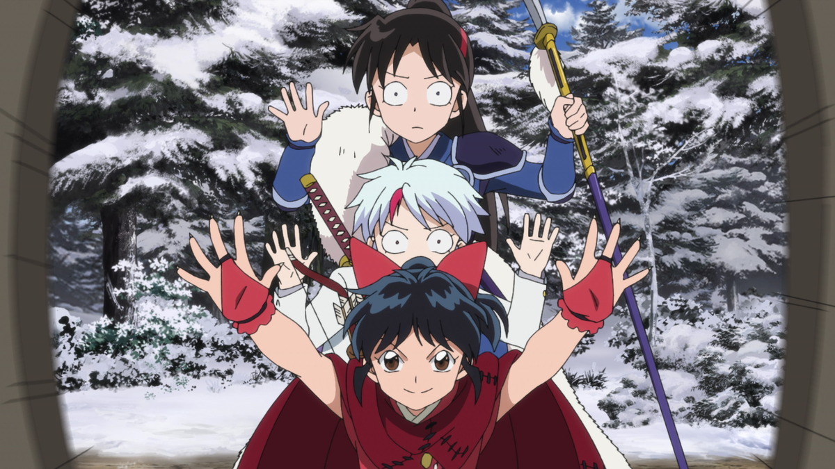 半妖の夜叉姫 とわとせつなを引き離した 火事 の黒幕 焔が登場 第14話先行カット アニメ アニメ