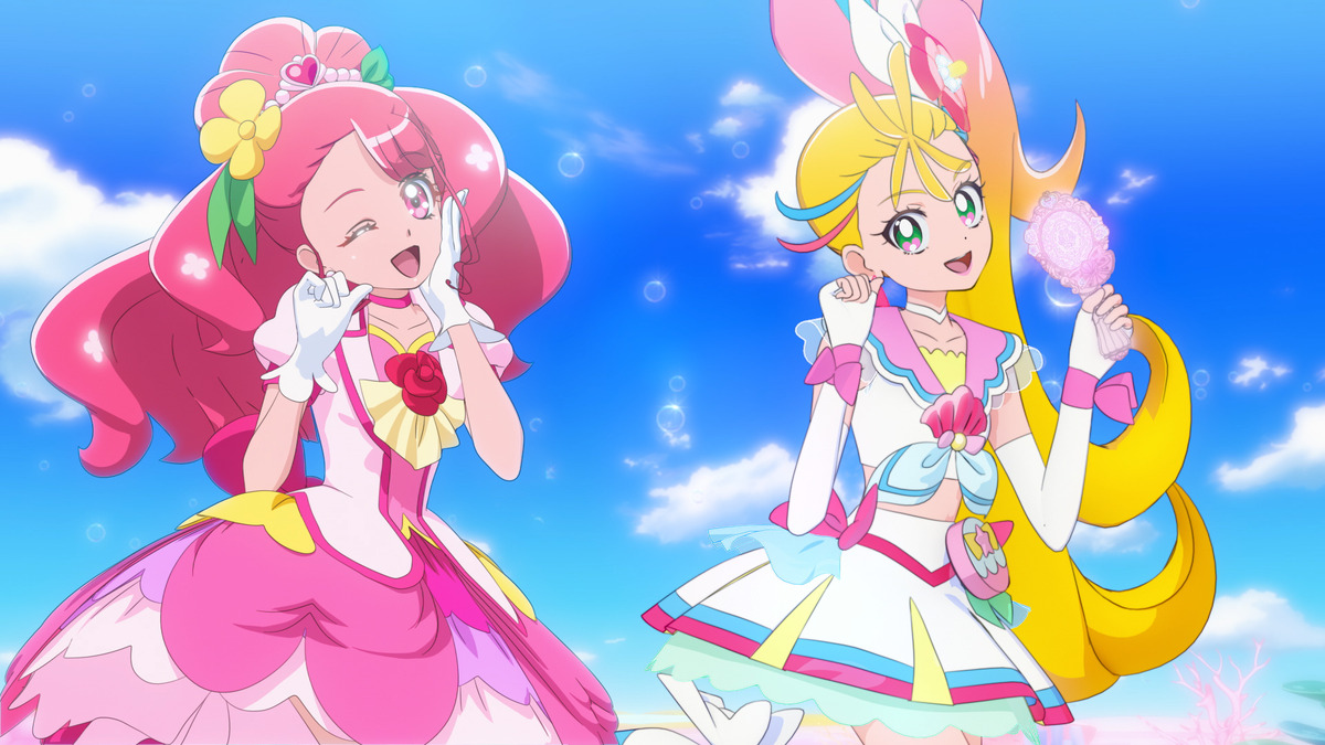 プリキュア キュアサマー キュアグレース達が一緒にダンス 映画ヒープリ Edダンス映像をフル公開 アニメ アニメ