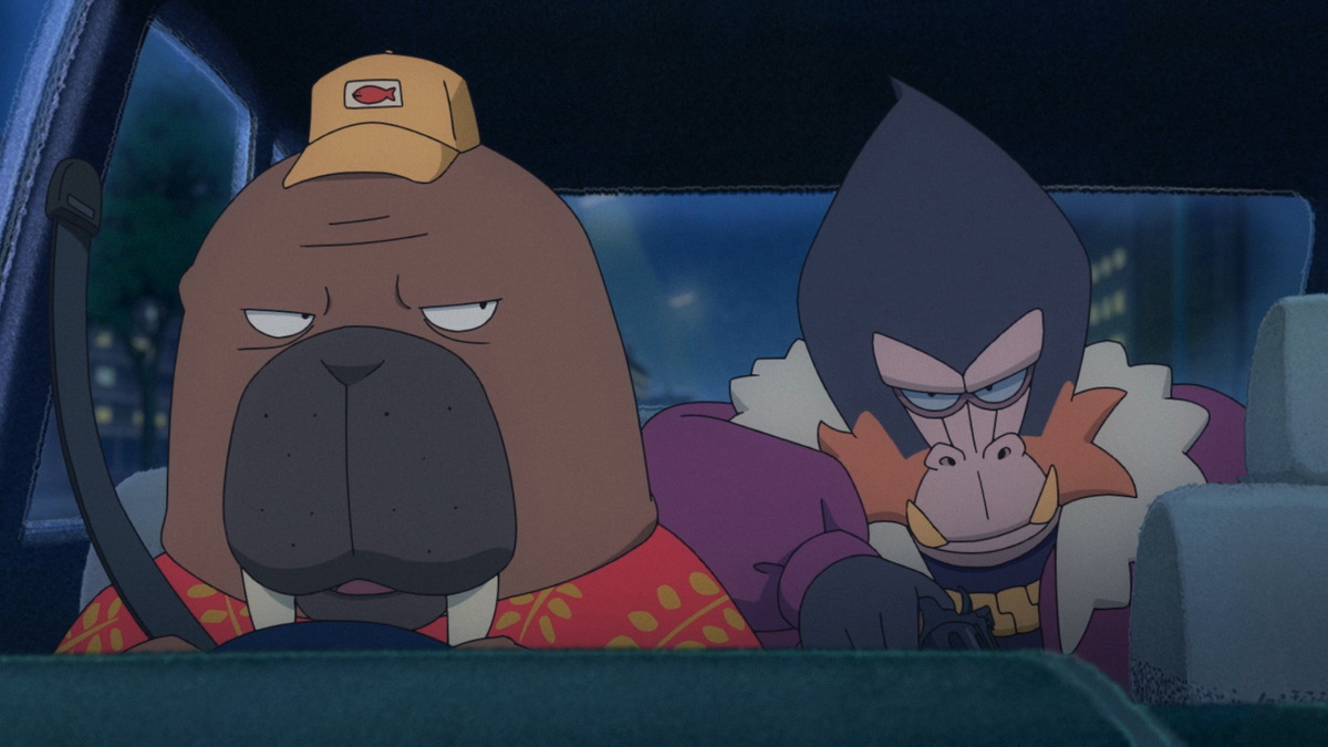 オッドタクシー 拳銃を持った指名手配犯 を乗せる そんな日もある 第3話先行カット アニメ アニメ