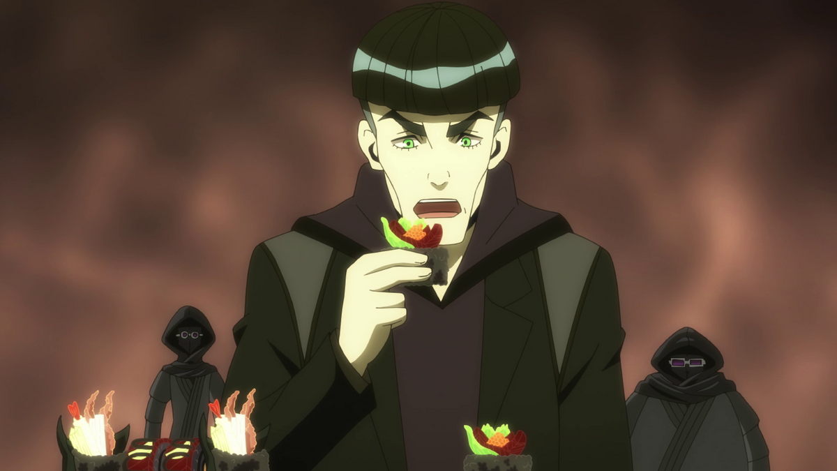 秋アニメ ムテキング 寿司屋が新オープン ムテキは行ってみることに 第3話先行カット アニメ アニメ