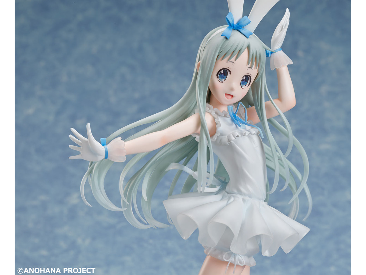 あの花 めんまが うさみみ姿 でぴょんぴょん 1 4スケールフィギュアになって登場 アニメ アニメ