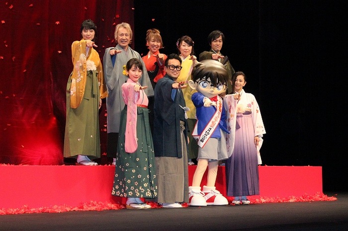 「名探偵コナン から紅の恋歌」舞台挨拶 、平次演じる堀川りょう「最高のラブシーンがあります！」