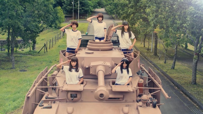 ガルパンダンスムービー「SEN-SHA」キャプチャ画像(C)GIRLS und PANZER Finale Projekt