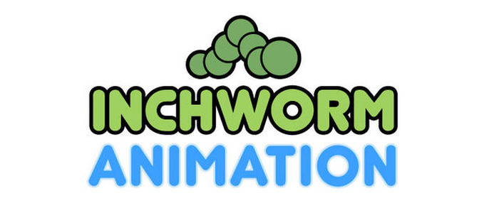 『インチワーム アニメーション』タイトルロゴ